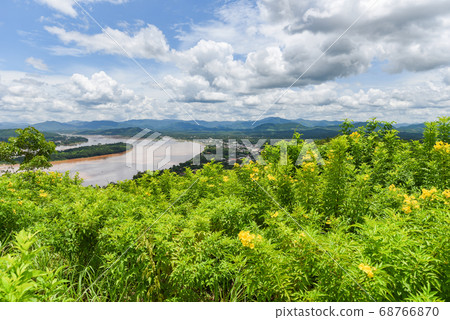 panorama of beautiful countryside of Thailand - panorama of beautiful countryside of Thailand - 68766870