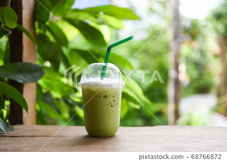 iced drinks green tea smoothie - Matcha green tea 68766872