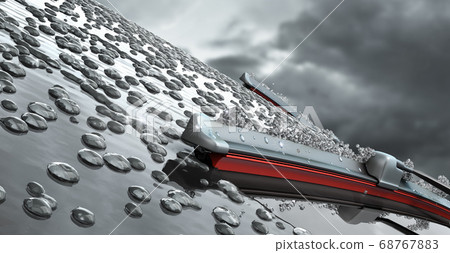 car wipers with red silicone coating sweep water car wipers with red silicone coating sweep water 68767883