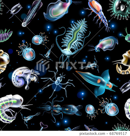 Plankton Abstract Pattern 68769517