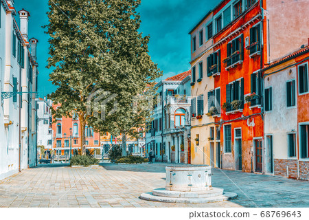 View of one of the most beautiful cities in the View of one of the most beautiful cities in the 68769643