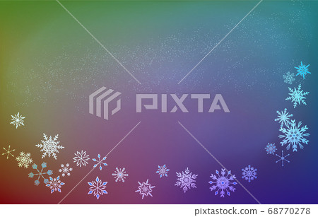 背景材料:星空和雪花框架 背景材料:星空和雪花框架 68770278
