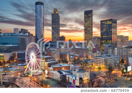 Atlanta, Georgia, USA Downtown Skyline Atlanta, Georgia, USA Downtown Skyline 68770459