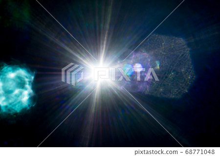 Abstract imitation sun starlight distant galaxy on Abstract imitation sun starlight distant galaxy on 68771048