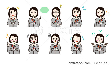 blue collar worker, laborer, female 68771440