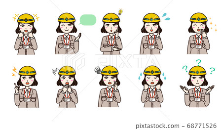 blue collar worker, laborer, female 68771526