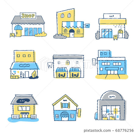 Various shop sets 68776256