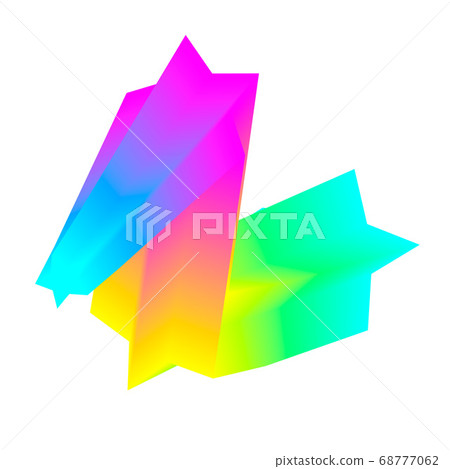 Isolated vector flow shape Isolated vector flow shape 68777062