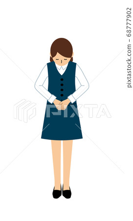 Bowing woman_1 Bowing woman_1 68777902