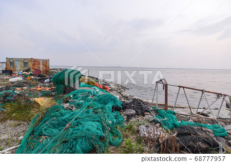 封閉港口Haje港口廢棄漁船 68777957