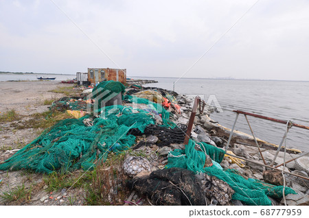 Closed port Haje port abandoned fishing boat 68777959