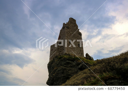 Ruins of Greenan Castle Ayrshire Scotland Ruins of Greenan Castle Ayrshire Scotland 68779450