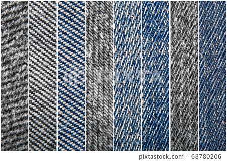Close-Up Of Jeans Texture Background 68780206