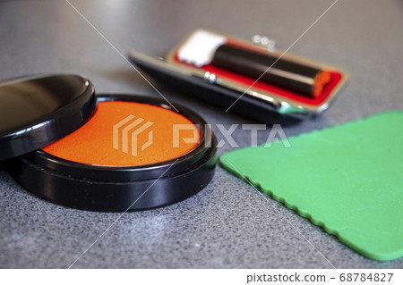 Vermillion and seal Vermillion and seal 68784827