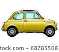 Yellow car 68785508