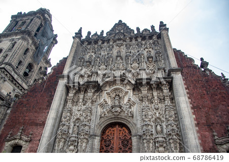 Zocalo Metropolitan Cathedral in Mexico City, Mexico Zocalo Metropolitan Cathedral in Mexico City, Mexico 68786419
