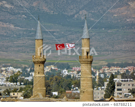 Turkish Republic of Northern Cyprus, Nicosia, Selimiye Mosque, long-distance view 68788211