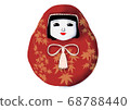 Princess Daruma No. 1 68788440