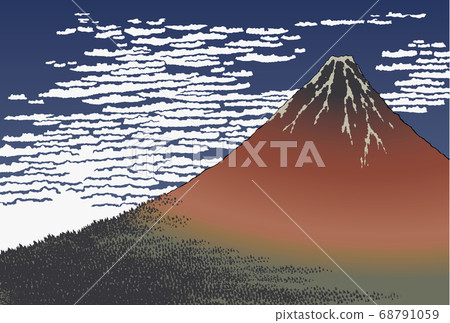 New Year's card Katsushika Hokusai 68791059