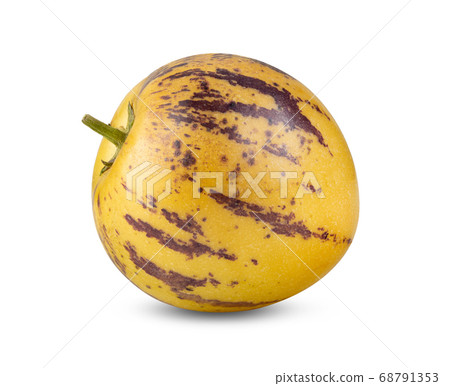 pepino melons on a white pepino melons on a white 68791353