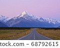 通往新西蘭庫克山的道路 68792615