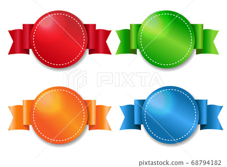 Best Choice Labels Set White Background 68794182