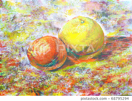 丙烯酸水粉靜物 68795294