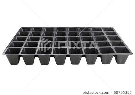 plastic product, tray for seedlings, black tray on plastic product, tray for seedlings, black tray on 68795395