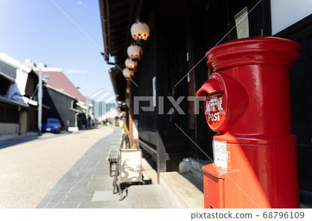 Gifu Prefecture Kawahara Town Old Town Postbox Gifu Prefecture Kawahara Town Old Town Postbox 68796109
