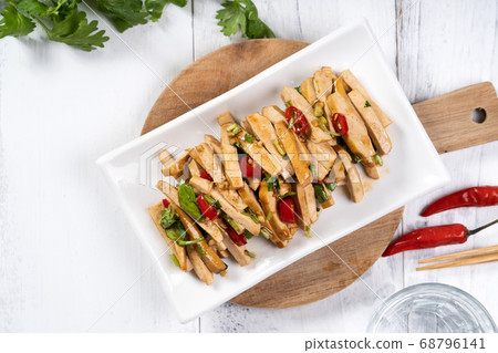 Cold dish dried tofu bean curd cold dish dried tofu bean curd 68796141
