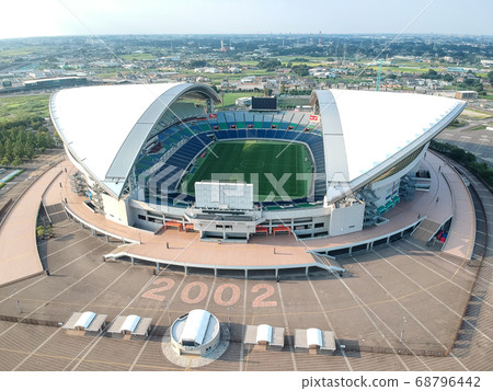 Sa玉縣Sa玉市2002玉體育館2002的鳥瞰圖 68796442