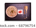 Porridge with shrimp and octopus 68796754