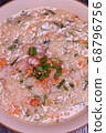 Porridge with shrimp and octopus 68796756