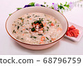 Porridge with shrimp and octopus 68796759
