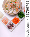 Porridge with shrimp and octopus 68796763