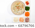 Porridge with shrimp and octopus 68796766