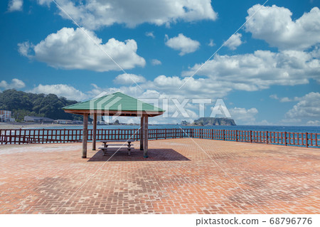 千葉縣胜山海灘夏天 68796776