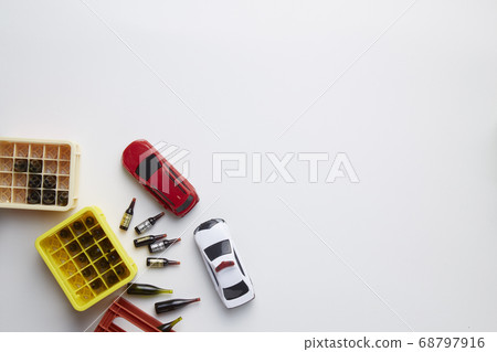 Miniature miscellaneous goods concept image drunk driving drunken drunkenness 68797916