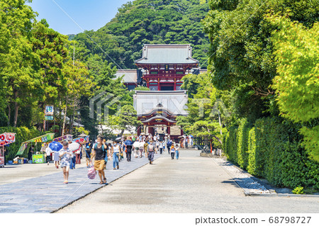 [神奈川縣]鎌倉：鶴岡八man宮的主要神社和舞廳 68798727