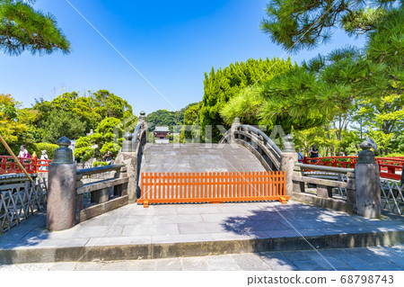 [Kanagawa Prefecture] Kamakura, the main shrine and drum bridge of Tsuruoka Hachimangu, which has cleared up 68798743