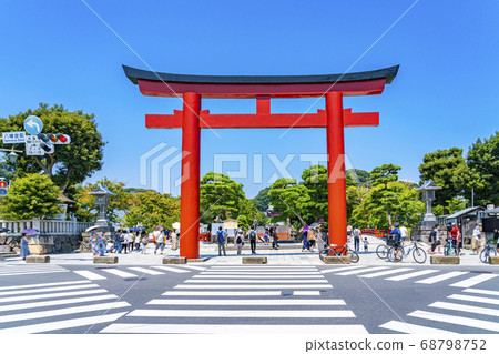[神奈川縣]鎌倉：鶴岡八man宮大鳥居 68798752