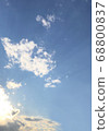 Sunny evening sky 68800837