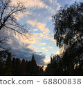 Evening sky　 68800838