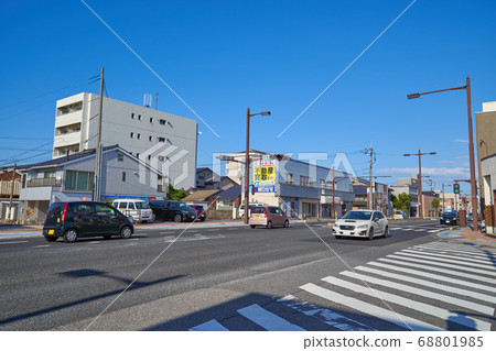 靠近島根縣松江市西外町十字路口（9號公路），朝東北 68801985