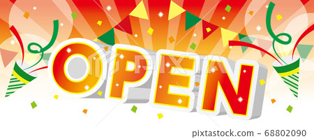 紅色背景圖與影響開放設計字母 68802090