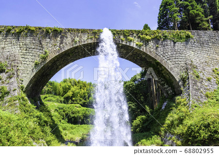 Exciting water discharge (Kamimashiro-gun, Kumamoto) 68802955