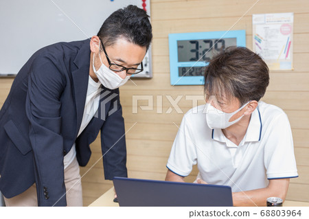 PC classroom for seniors PC classroom for seniors 68803964