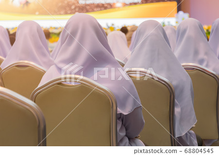 chair in classroom and student Muslims chair in classroom and student Muslims 68804545