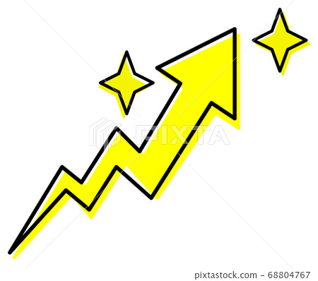 Illustration of an up arrow Illustration of an up arrow 68804767