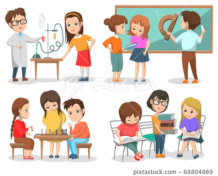 School Classes or Lessons, Pupils or Students School Classes or Lessons, Pupils or Students 68804869